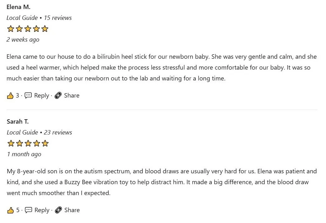 Patient testimonial 1